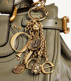 Chloé symbols logo keyring gold-tone brass - British product