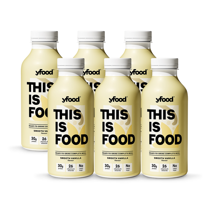 Yfood vanilla complete meal drink 6x500ml, UK version
