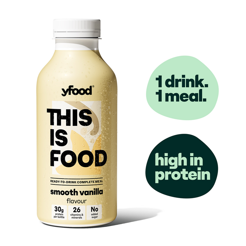 Yfood vanilla complete meal drink 6x500ml, UK version