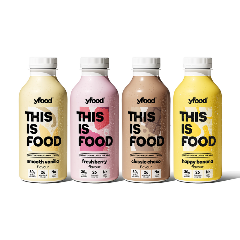 Yfood vanilla complete meal drink 6x500ml, UK version
