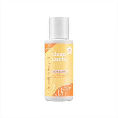 Clean Curls Multi-Use Vitamin E Oil Hair And Skin Care