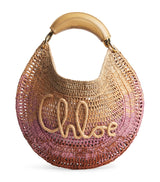 Harrods Chloé Raffia Gradient Summer Banana Shoulder Bag- Buy online at McGrocer
