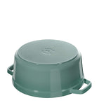 Staub 24cm round cocotte cast iron pot - British product