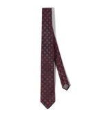 Harrods Brunello Cucinelli Silk Geometric Tie- Buy online at McGrocer