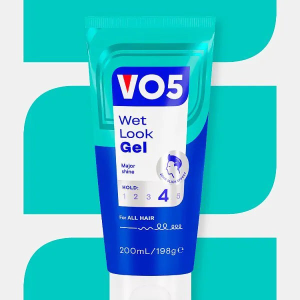 VO5 Wet Look Styling Gel 200ml (British brand)