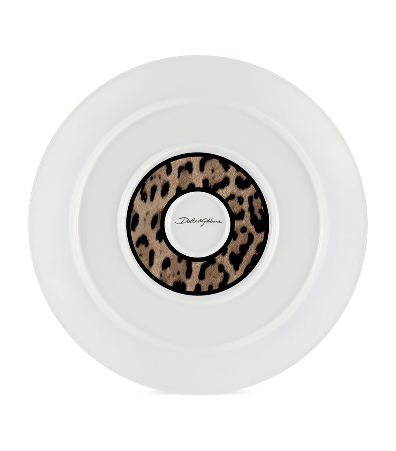 Dolce&Gabbana Casa leopard serving plate 40.5cm - British product
