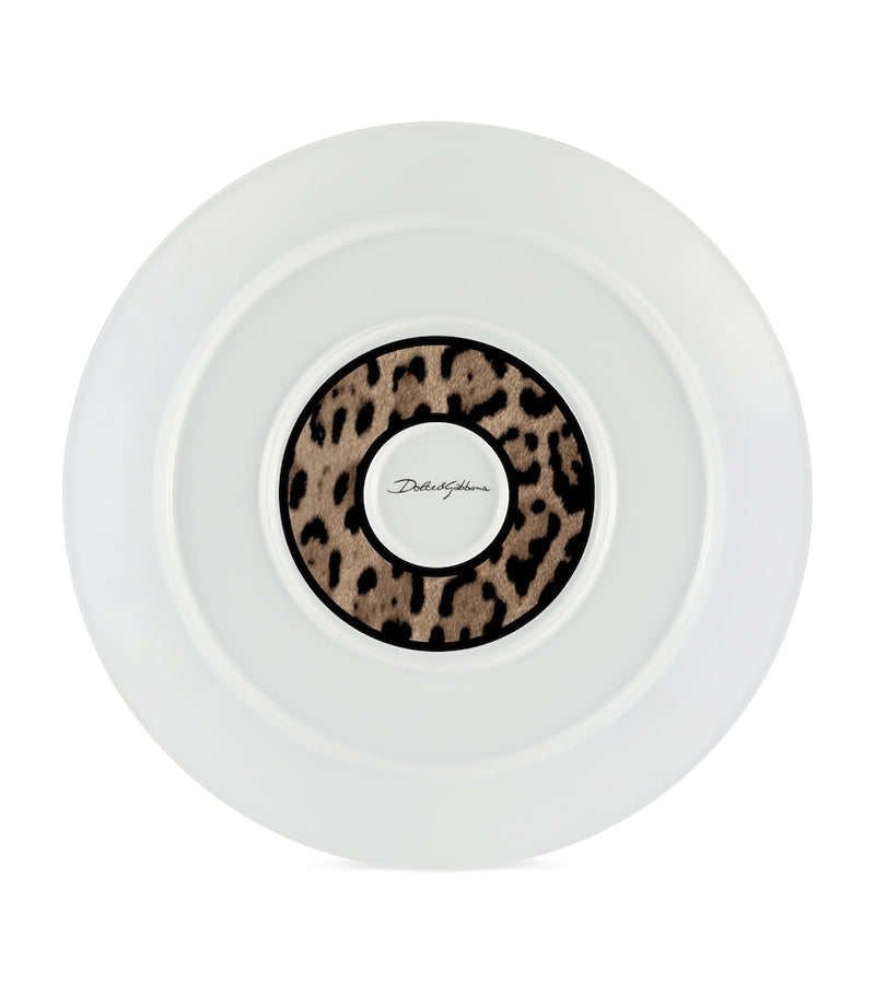 Dolce&Gabbana Casa leopard serving plate 40.5cm - British product