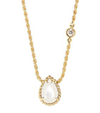 Boucheron Serpent Bohème necklace yellow gold mother-of-pearl diamond, UK version
