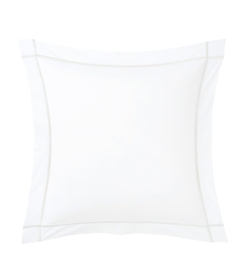 Yves Delorme Blanc square pillowcase 65cm x 65cm (British brand)