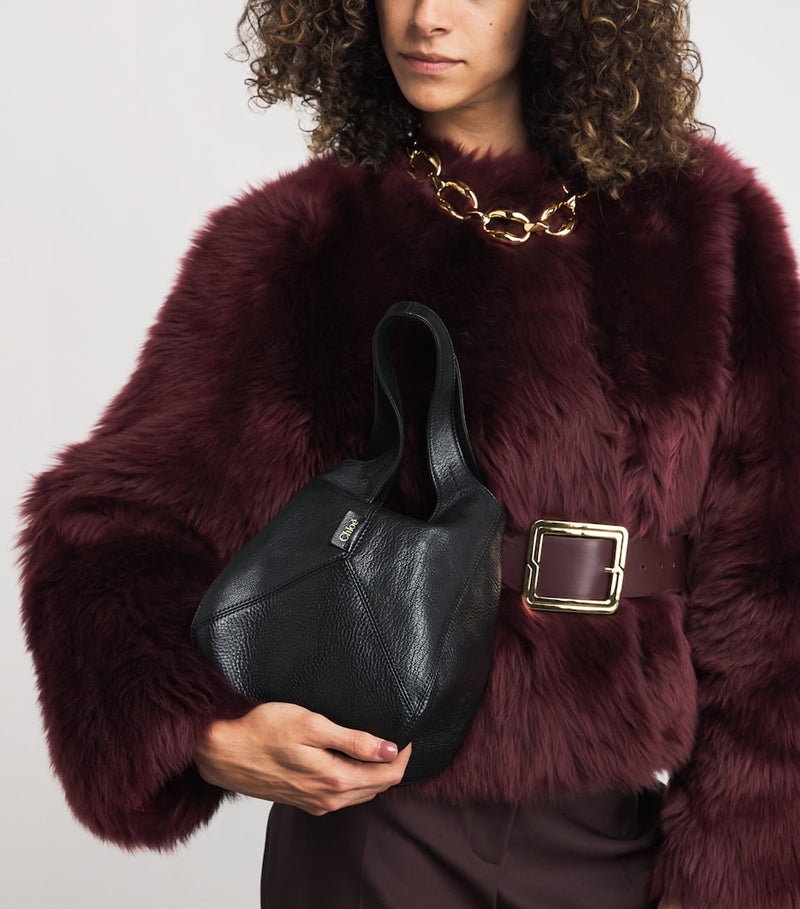 Chloé Small Leather Balloon Bucket Bag - British product