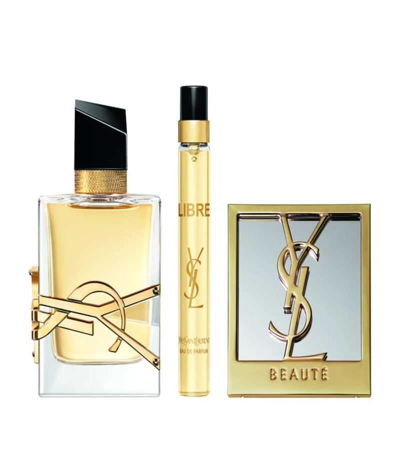 YSL Libre Eau de Parfum gift set 50ml with travel spray, UK version