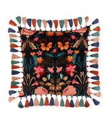 Harrods Romo Velvet Bonita Rosa Decorative Cushion 50cm x 50cm- Buy online at McGrocer