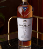 Macallan 18-year-old double cask single malt whisky 70cl (British brand)