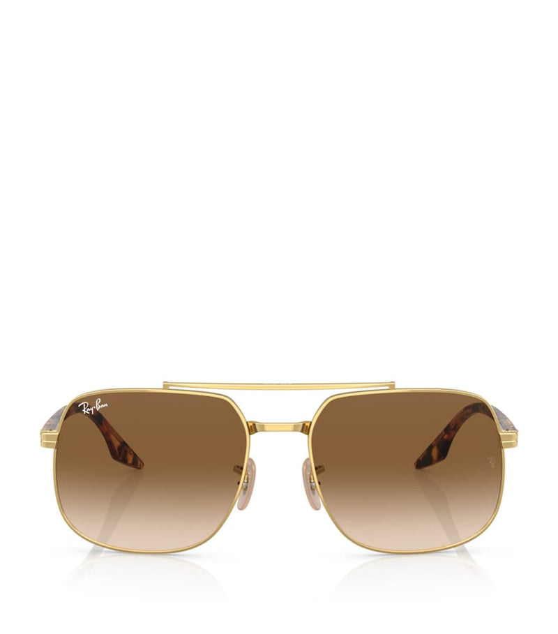 Ray-Ban rounded pilot sunglasses (British brand)
