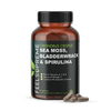 Sea moss bladderwrack spirulina supplement 90 capsules, UK version