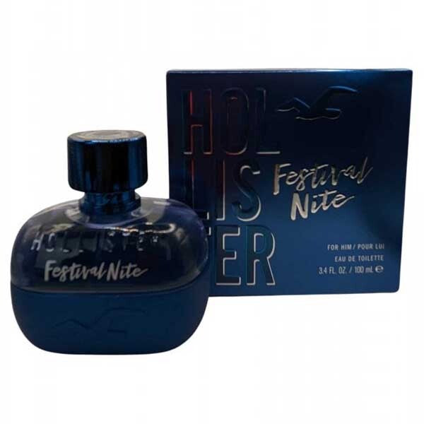 Hollister Festival Night EDT spray 100ml (British brand)