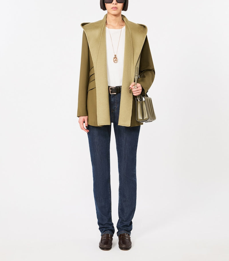 Max Mara Micro Whitney top-handle bag in calfskin (British brand)