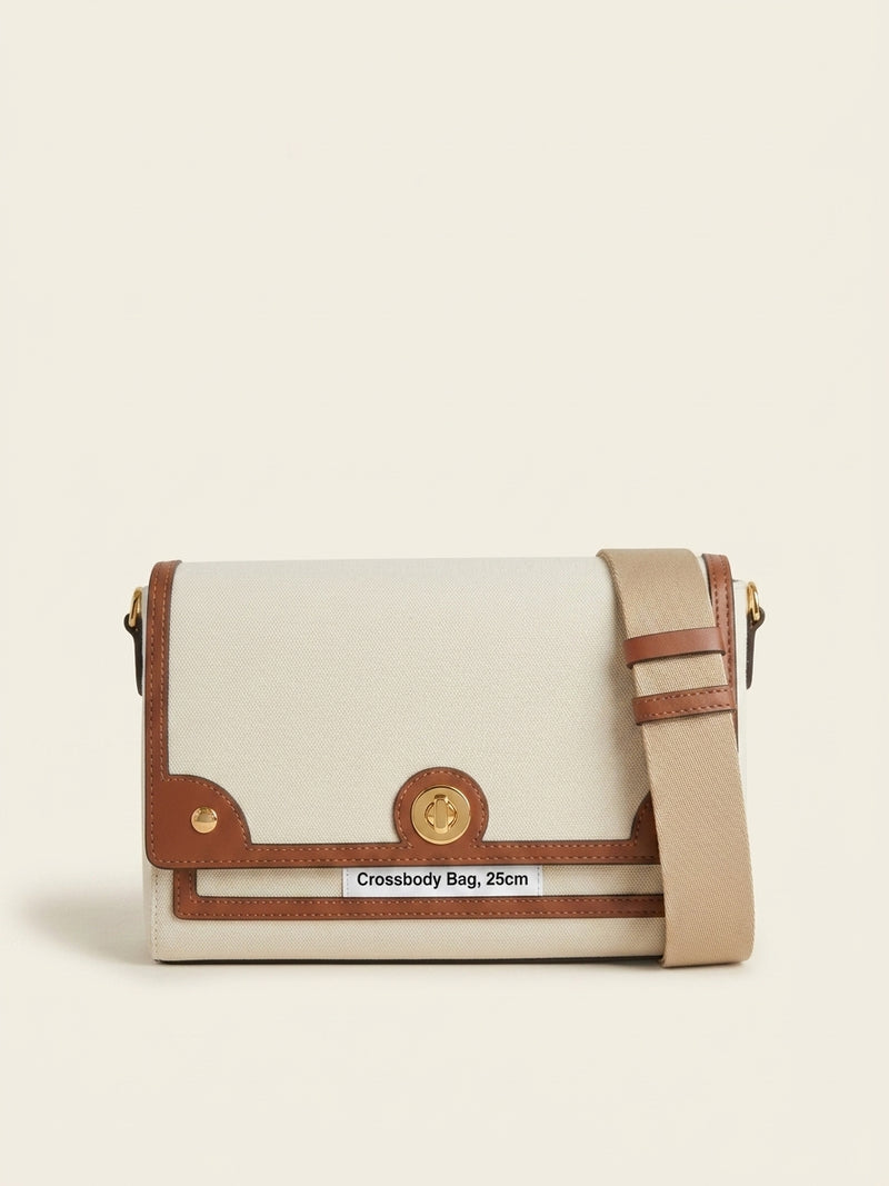 Burberry tartan faux-leather cross-body bag - British product