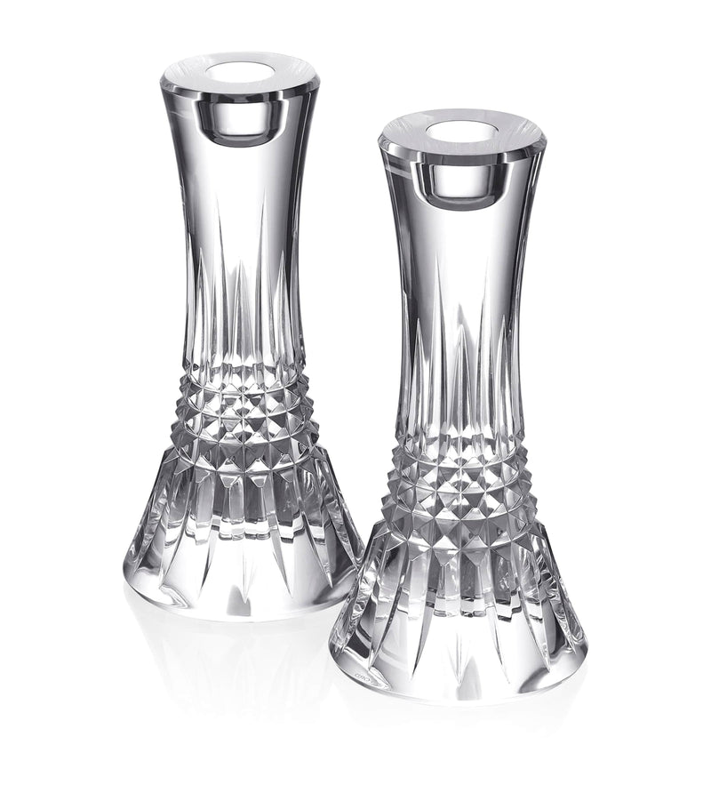 Waterford Lismore Diamond candlestick 17cm (British brand)