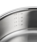 Le Creuset 3-ply stainless steel sauté pan 28cm, UK version
