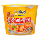 Master Kong pork flavour instant noodle bowl with fried shallots - British product