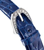 Graff white gold diamond sapphire butterfly watch 33mm (British brand)