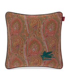 Etro Arnica cotton-blend and suede cushion 45cm x 45cm - British product