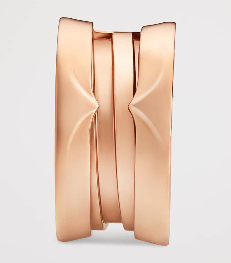 Bvlgari B.zero1 hoop earring rose gold - British product