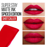 Maybelline SuperStay Matte Ink Liquid Lipstick 325 Shot Caller, imported from the UK