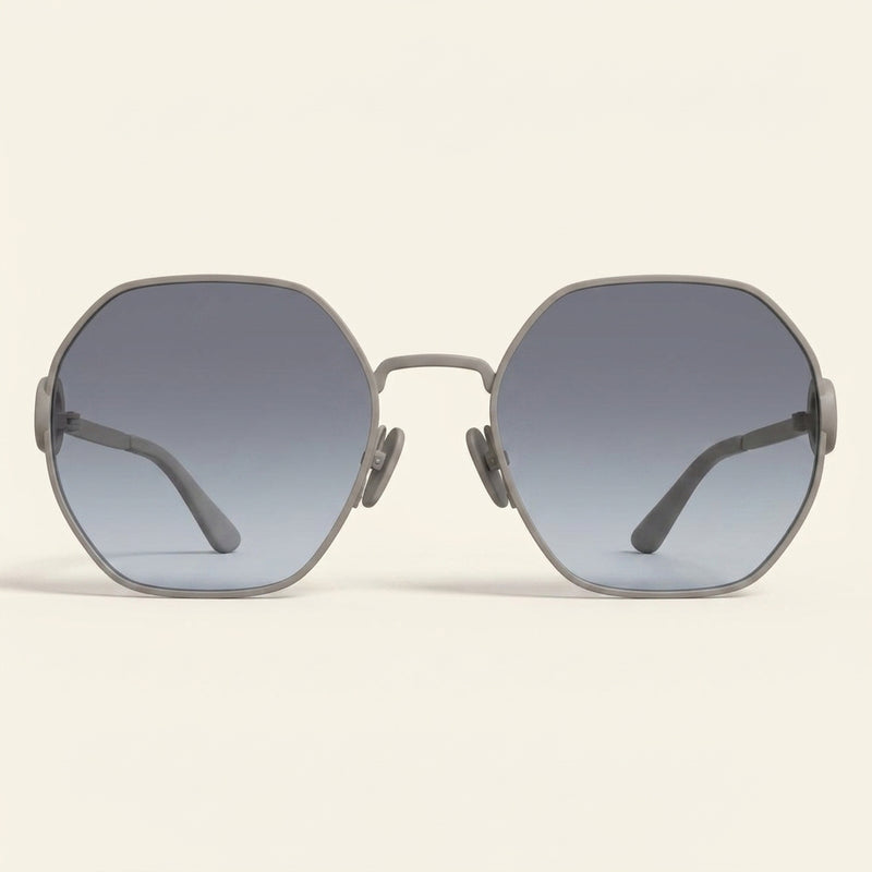 Gucci GG2046S goldgraue Damen Sonnenbrille, UK-Version