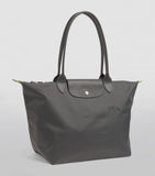 Longchamp Le Pliage large green tote bag (British brand)