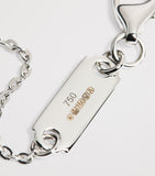 Harrods diamond bracelet white gold 0.33ct, UK version