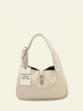 GUCCI GG canvas Jackie shoulder bag brown gold hardware (British brand)
