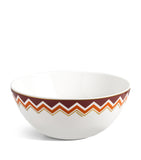 Missoni Home porcelain zigzag soup bowl 14.5cm, imported from the UK