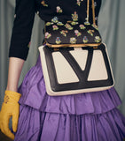 Valentino Garavani medium lambskin Viva Superstar tote bag - British product