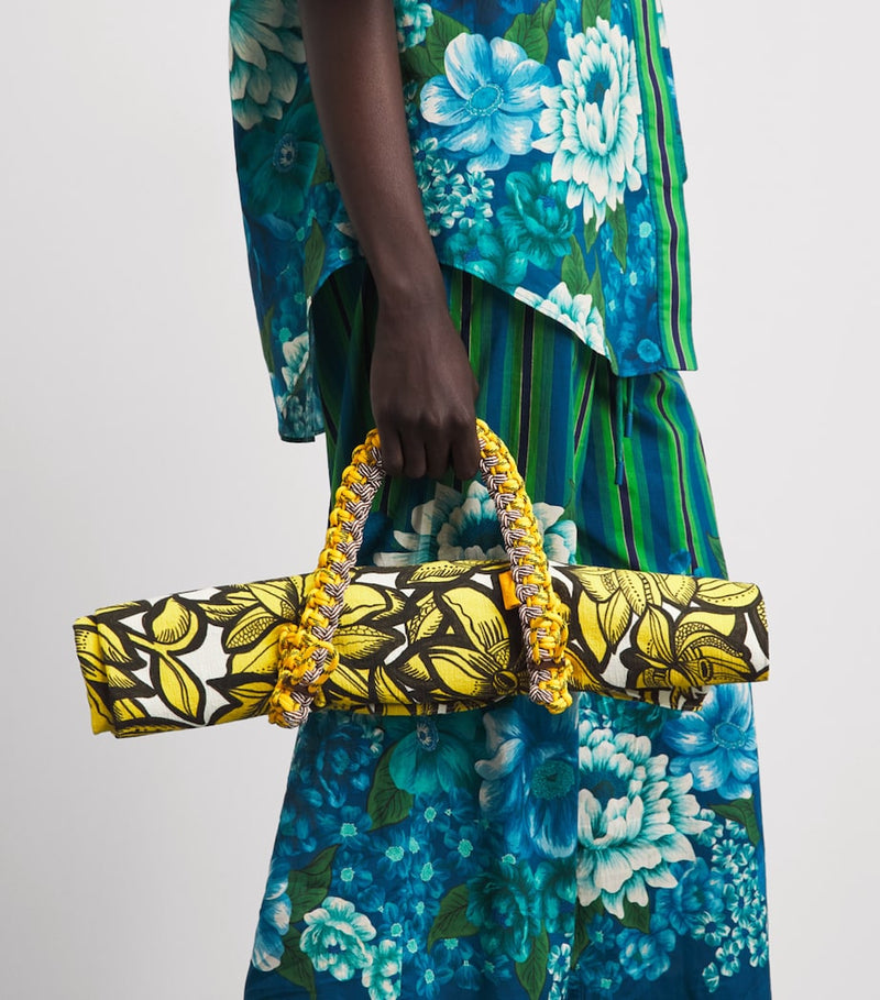 ALEMAIS Cotton Printed Mona Towel and Carry (British brand)