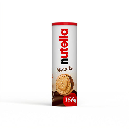 Nutella Biscuits Tube Biscuits x12 166g GOODS Sainsburys   