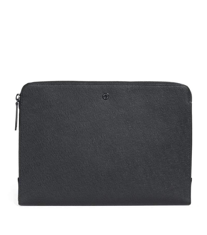 Harrods Saffiano leather laptop pouch, UK version