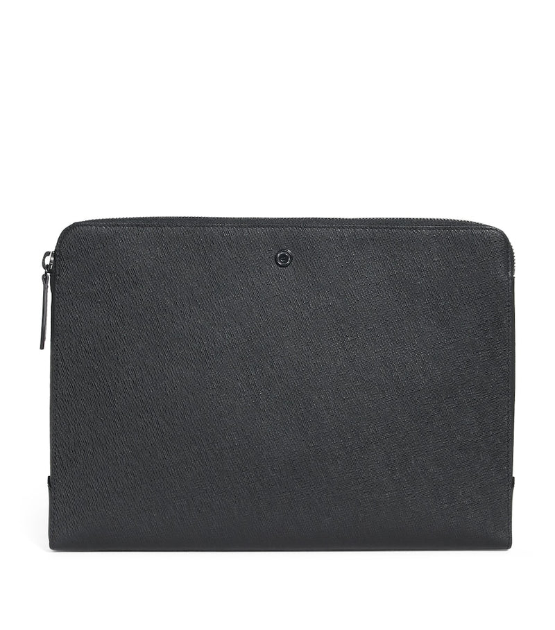 Harrods Saffiano leather laptop pouch, UK version