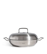 Harrods Fissler Original-Profi Serving Pan with High-Dome Lid (28cm)- Buy online at McGrocer