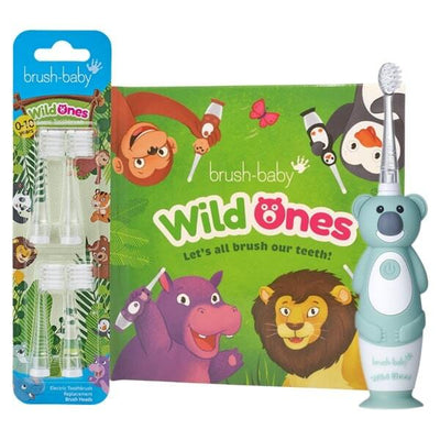 Superdrug Brush Baby WildOnes Koala Kids Electric Toothbrush Gift Set- Buy online at McGrocer