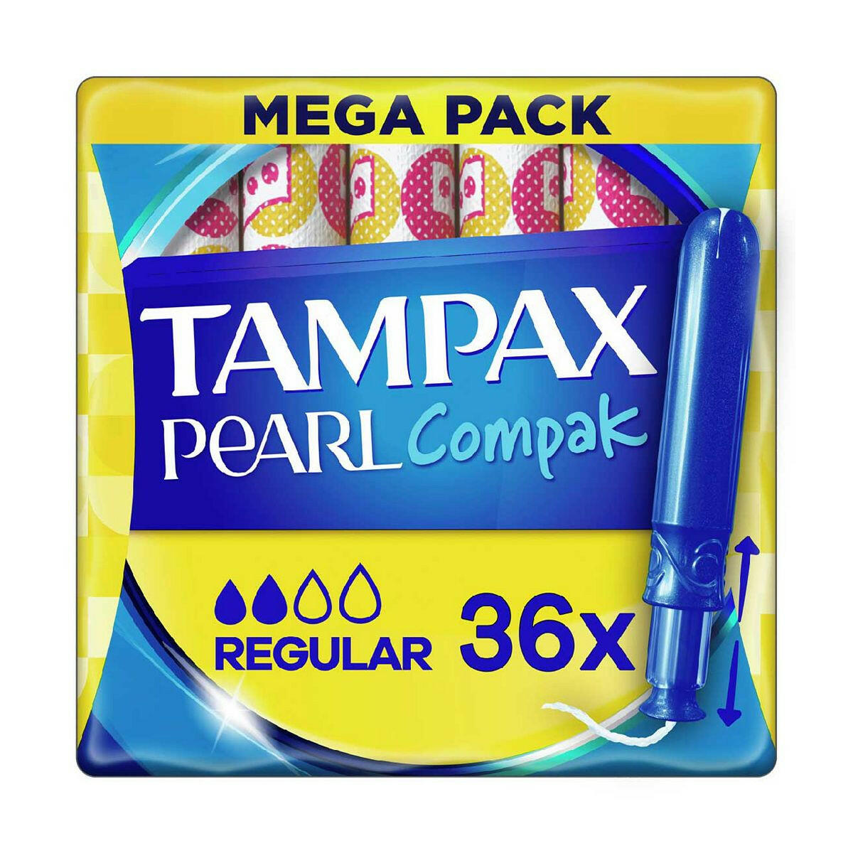 Tampax Pearl Compak Regular Tampons Applicator 36X GOODS Boots