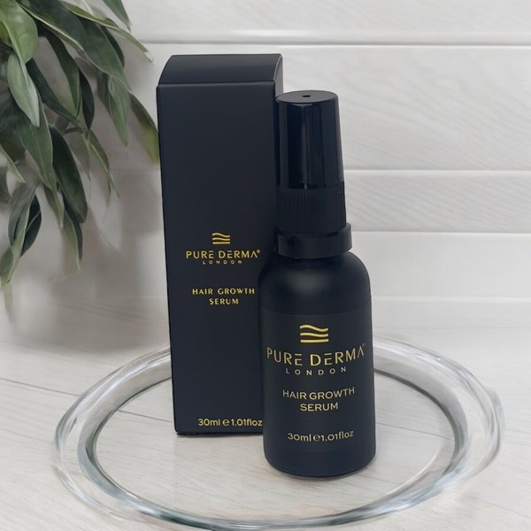 Pure Derma London 4 in 1 hair growth serum 30ml (British brand)