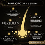 Pure Derma London 4 in 1 hair growth serum 30ml (British brand)
