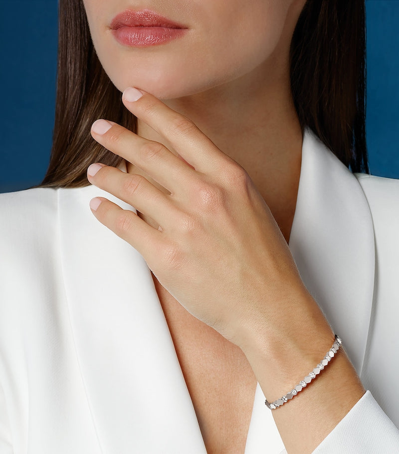 Chaumet Bee de Chaumet white gold diamond bracelet (British brand)