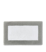 Harrods Shiny Bath Mat with Egyptian Cotton and Silver Lurex, 60cm x 100cm- Buy online at McGrocer