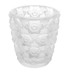 Lalique Anemone crystal votive holder, UK version