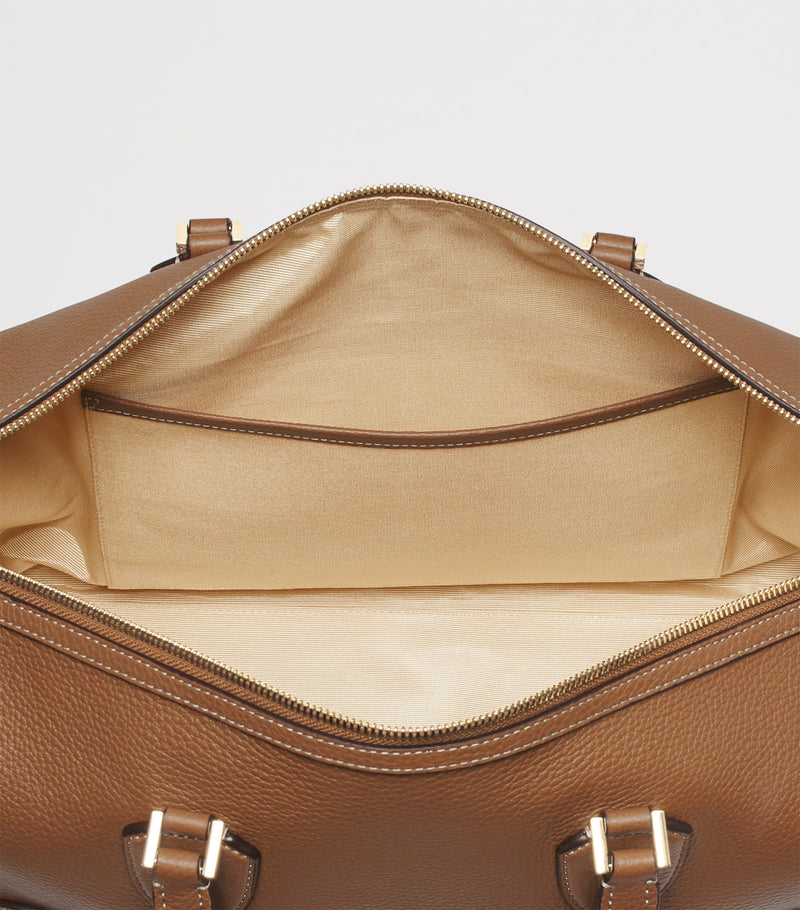 Aspinal of London Leather Hudson flight bag - British product