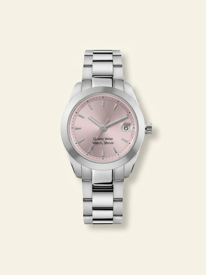 Vivienne Westwood Fenchurch quartz watch with pink dial, UK version
