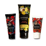 COSMEPICK tattoo care bundle SPF50 sun cream serum shower gel (British brand)